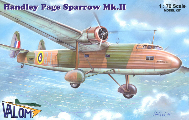 Valom 1/72 Handley Page Sparrow Mk.II | 8594054290583