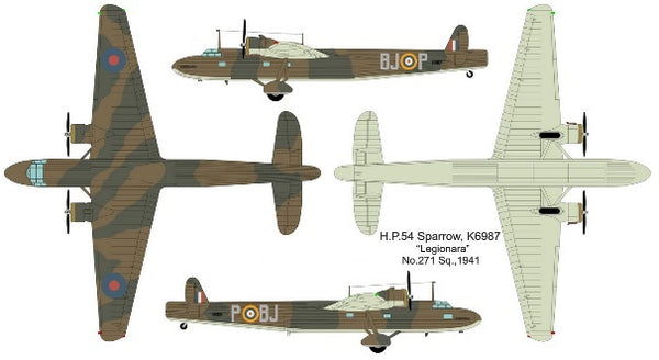 Valom 1/72 Handley Page Sparrow Mk.II