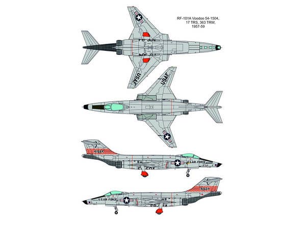 Valom 1/72 RF-101A Voodoo | 8594054290927