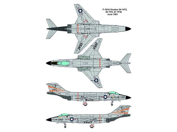 Valom 1/72 F-101A Voodoo | 8594054290941
