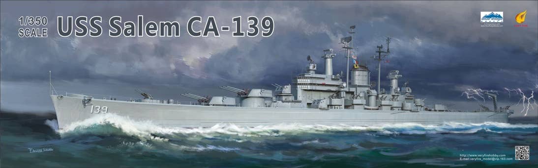 Very Fire 1/350 USS Salem | 4589913280472
