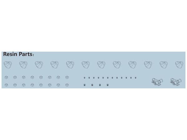 Very Fire 1/700 USS Montana Class Detail Up Set (For Very Fire) | 4589913231030