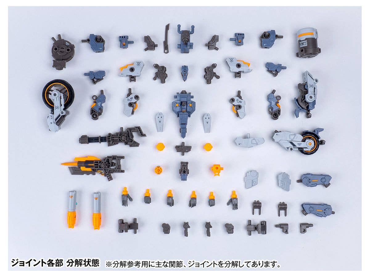 Wave RB-08 ROTOR Universal Color Ver. Action Figure Kit  (5.12 Inch approx) | 4943209620630
