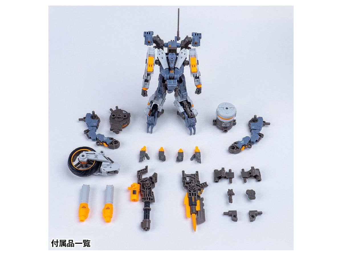 Wave RB-08 ROTOR Universal Color Ver. Action Figure Kit  (5.12 Inch approx) | 4943209620630