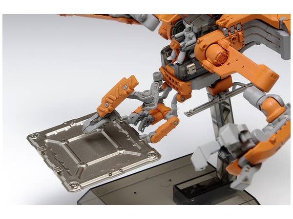 Wave Space Pod Crab-03 Orange/White (3.07 Inch Tall approx) Construction Equipment | 4943209620227
