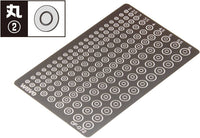 Wave Basic Photo-Etched Circle 2 - 2.0mm, 2.5mm, 3.0mm, 3.5mm, 4.0mm, 4.5mm, 5.0mm, 5.5mm, 6.0mm outer diameter | 4943209320721