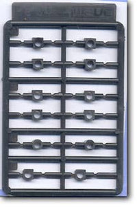 Wave PE SLEEVE PC-04 - Poly Caps and Connectors for Moving Mecha Parts, 4mm | 4943209113835
