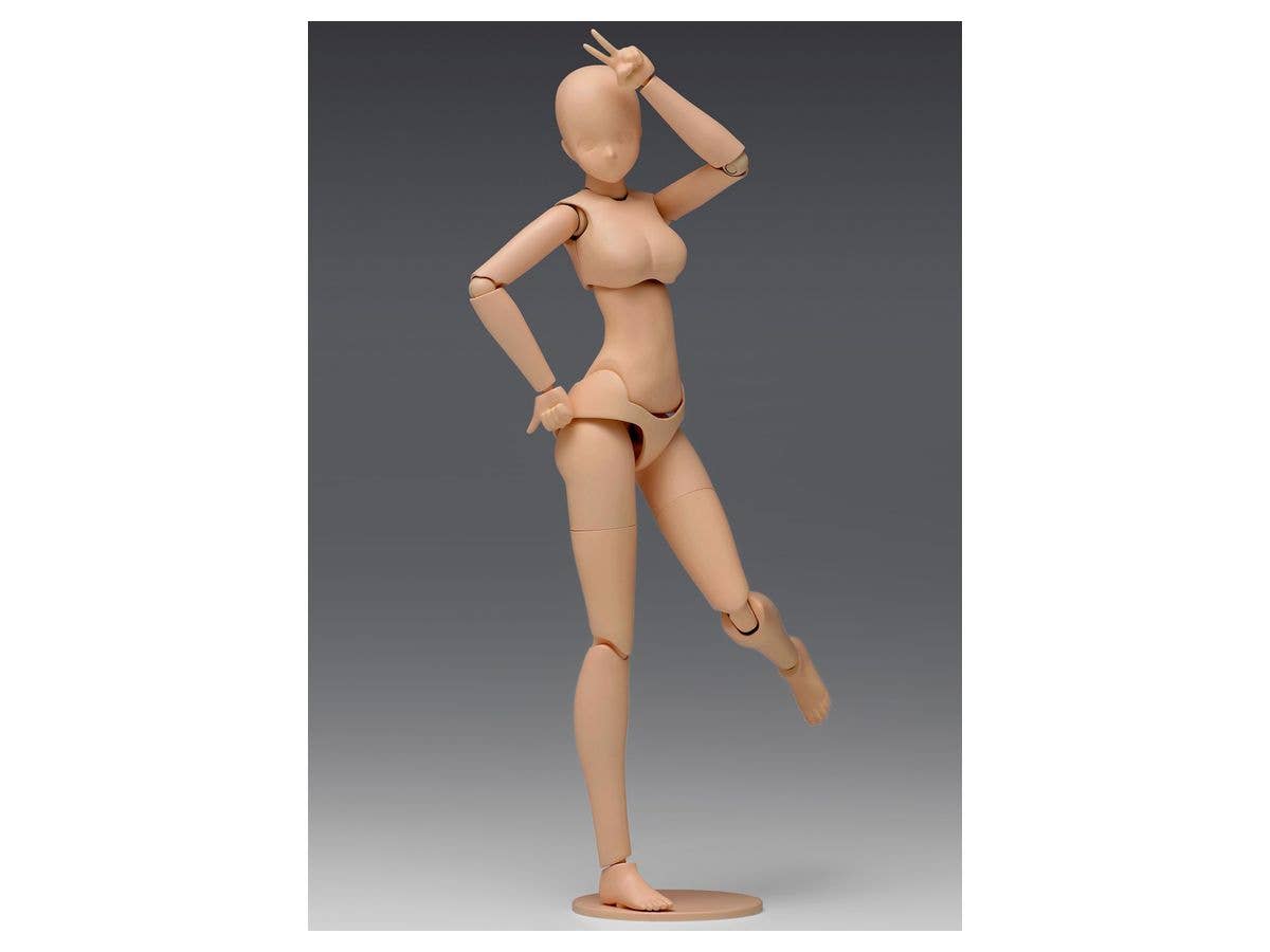 Wave 1/12 Moovable Body DX Light Brown Figure Kit | 4943209280254