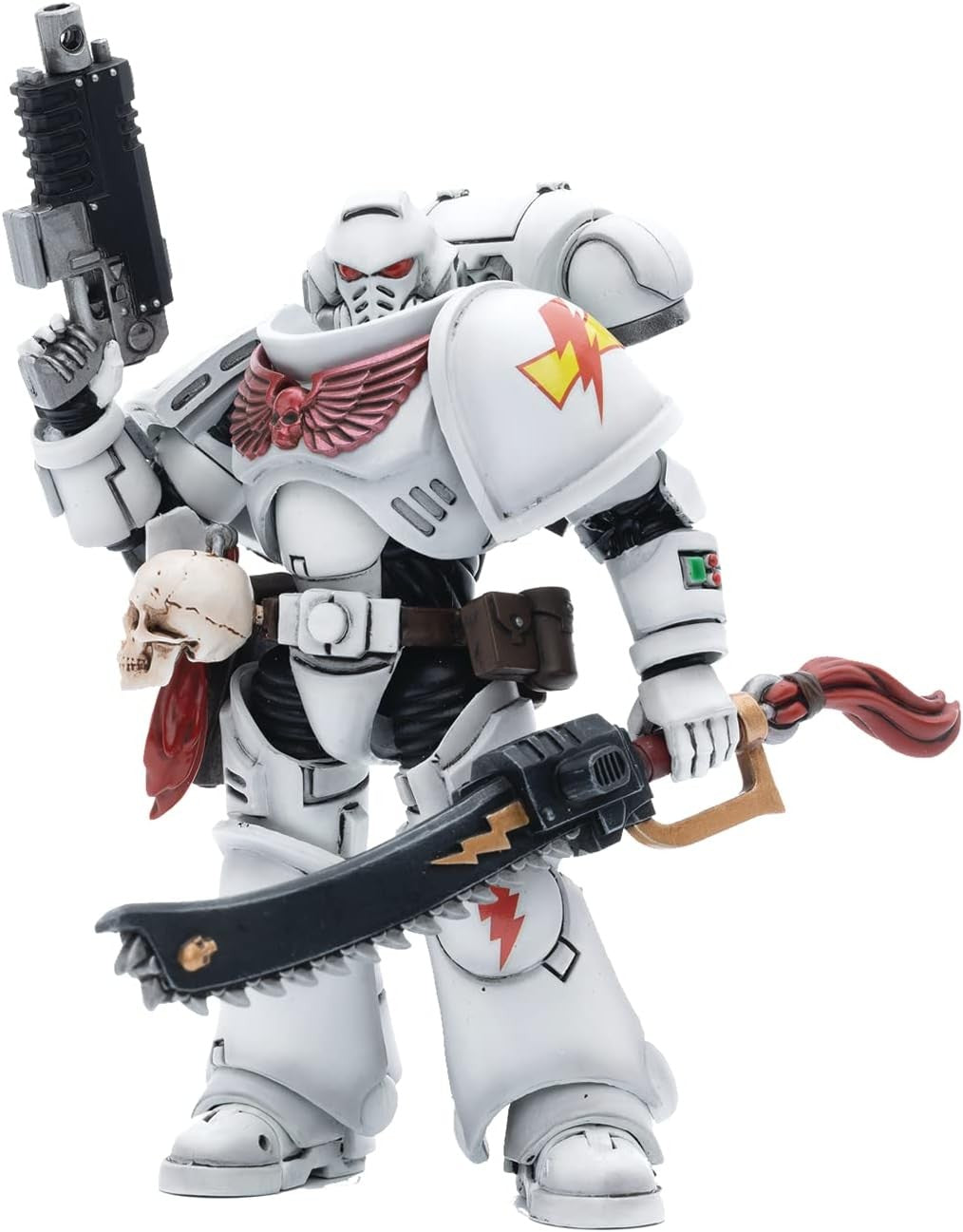 Joy Toy White Scars Assault lntercessor Brother Batjargal(6973130375291)