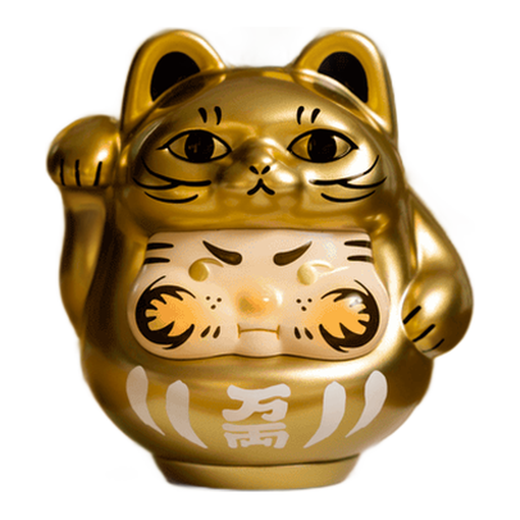 PP Lucky Cat Daruma (Golden cat edition)