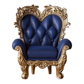 PARDOLL Antique Chair: Indigo