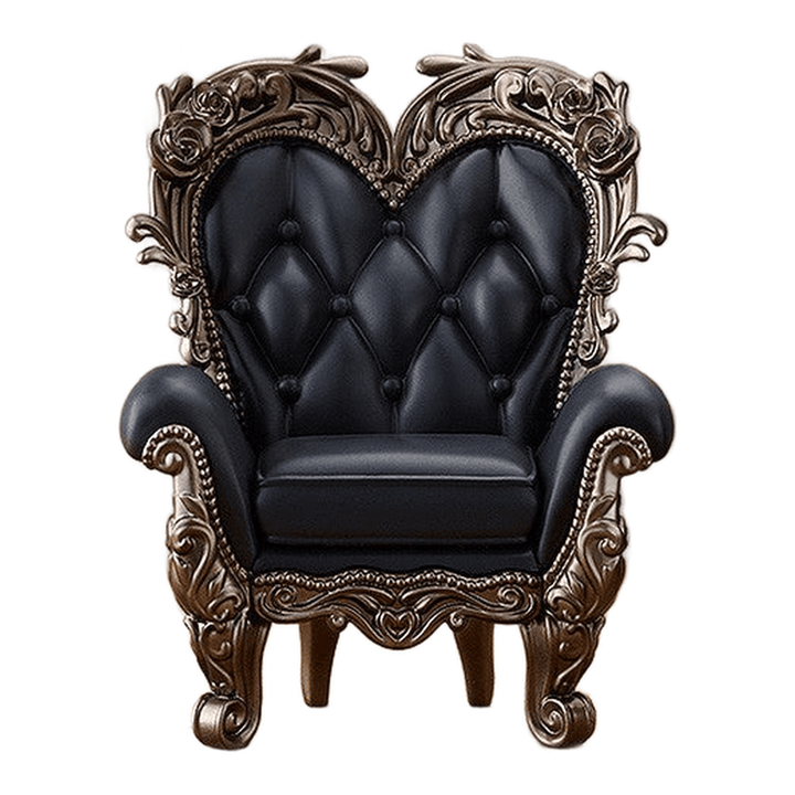 PARDOLL Antique Chair: Noir