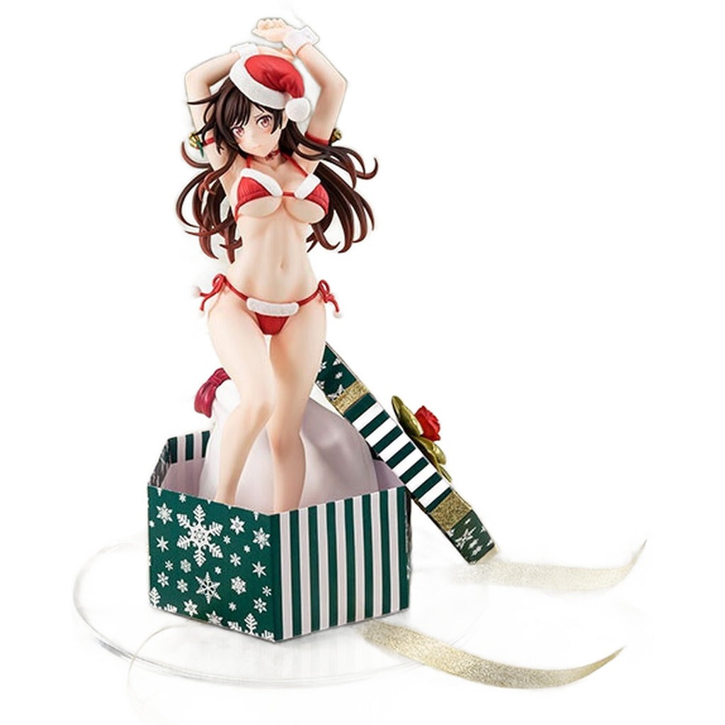1/6 scaled pre-painted figure of "Rent-A-Girlfriend" MIZUHARA Chizuru in a Santa Claus bikini de fluffy figure 2nd Xmas
