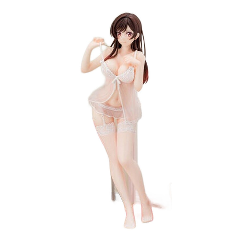 1/6 scaled pre-painted figure Rent-A-Girlfriend MIZUHARA Chizuru in see-through lingerie figure Angel White Ver.