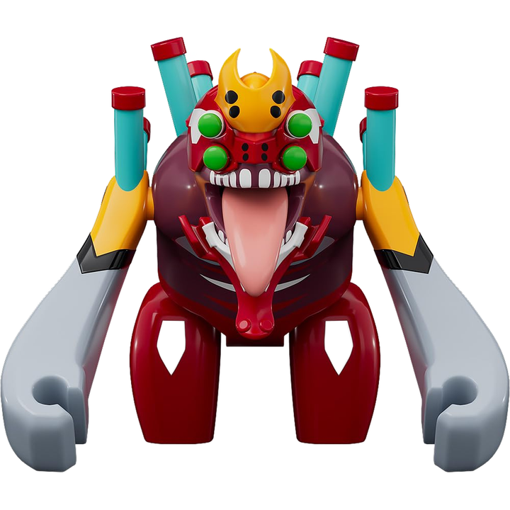 BRICKROID Evangelion Unit-02 Beast Form 2nd Phase