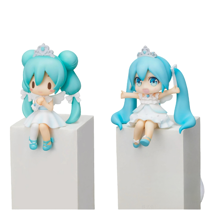 Hatsune Miku Series Miku 15th Anniversary Ver. MP Perching Mini Figure | 4580779501169