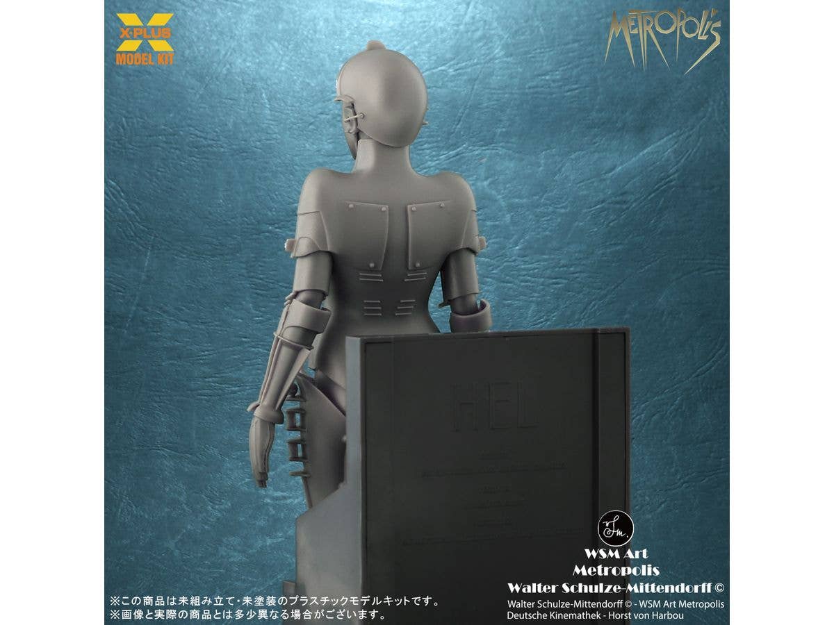 X-PLUS [411-200138T] Metropolis Maschinenmensch Silver Screen Edition | 4532149021616