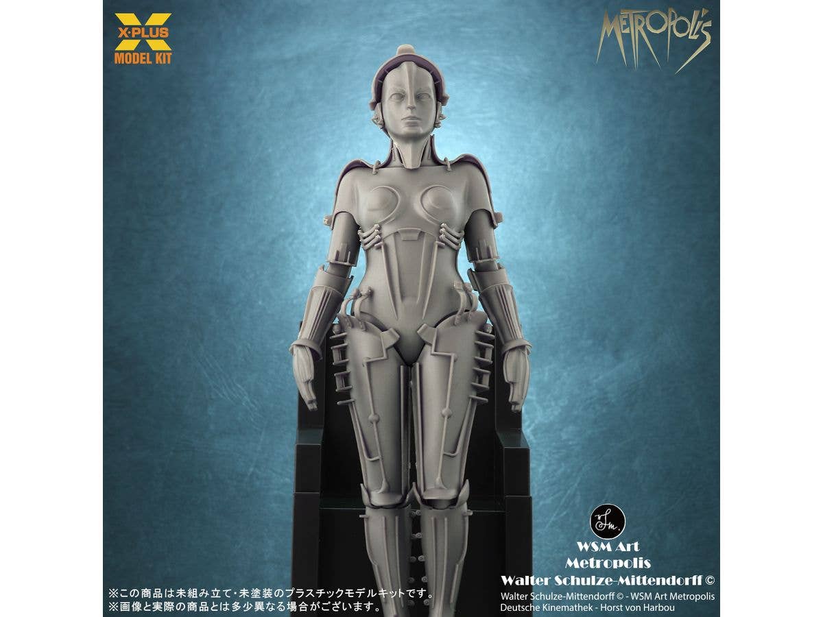 X-PLUS [411-200138T] Metropolis Maschinenmensch Silver Screen Edition | 4532149021616