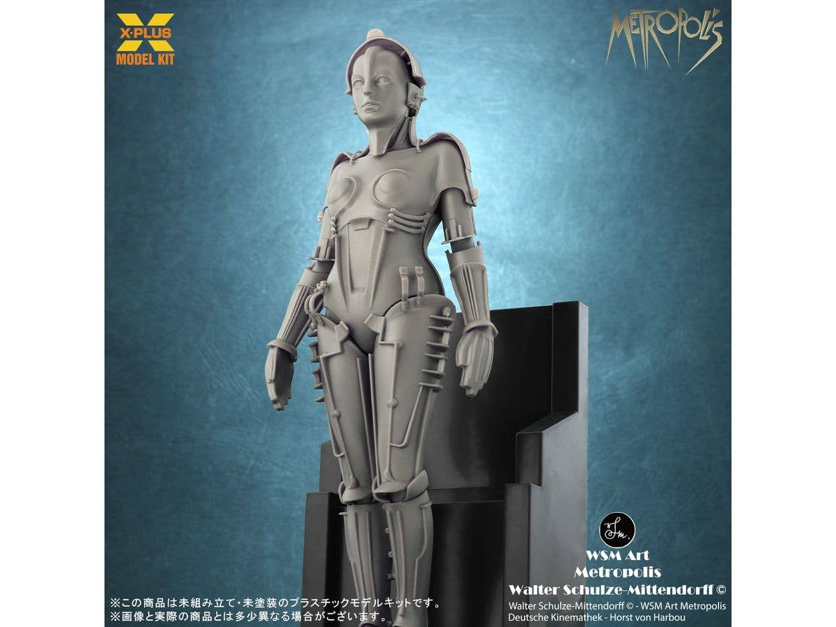 X-PLUS [411-200138T] Metropolis Maschinenmensch Silver Screen Edition | 4532149021616