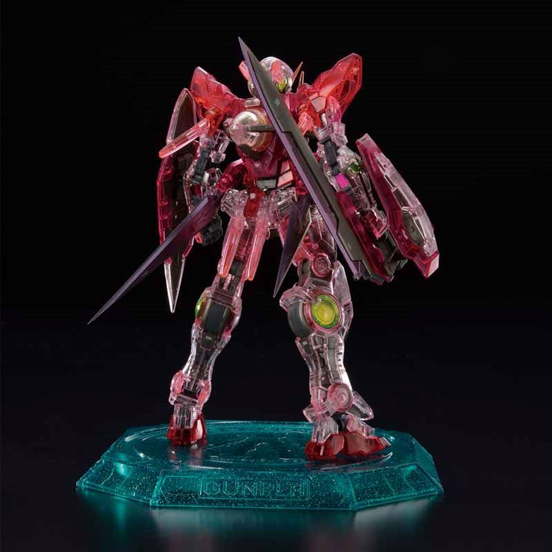P-Bandai RG 1/144 The Gundam Base Limited Gundam Exia [Trans-Am Clear]