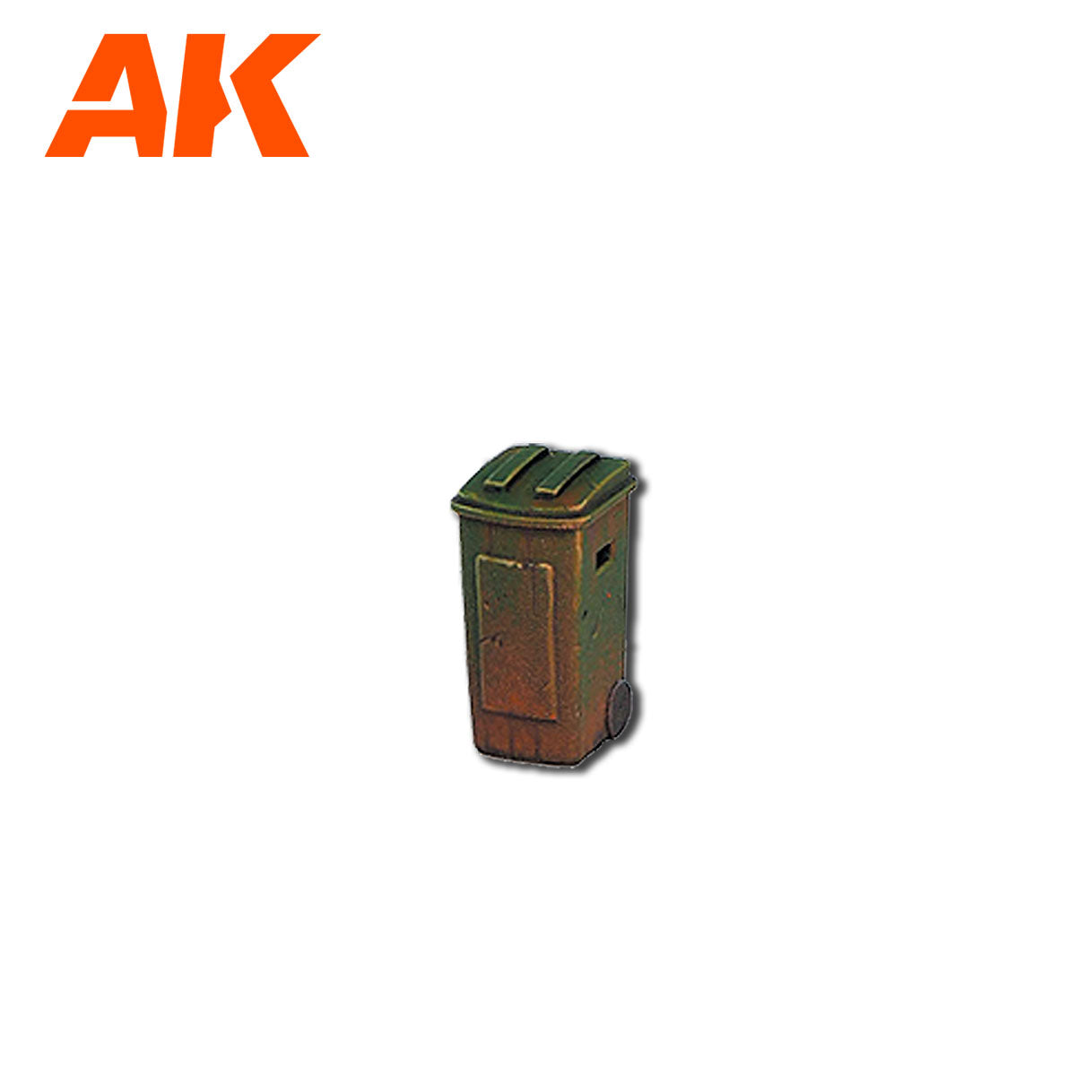 AK Interactive Scenography Wargame Set Trashbins (30-35mm) | 8435568334267