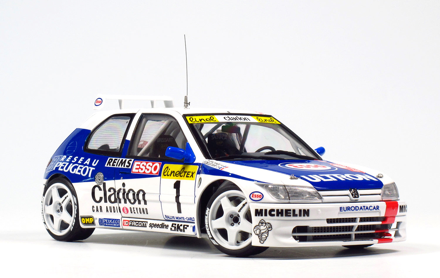 Platz NuNu 1/24 PEUGEOT 306 MAXI 1996 Monte Carlo Rally with Masking Sheet | 4545782078480