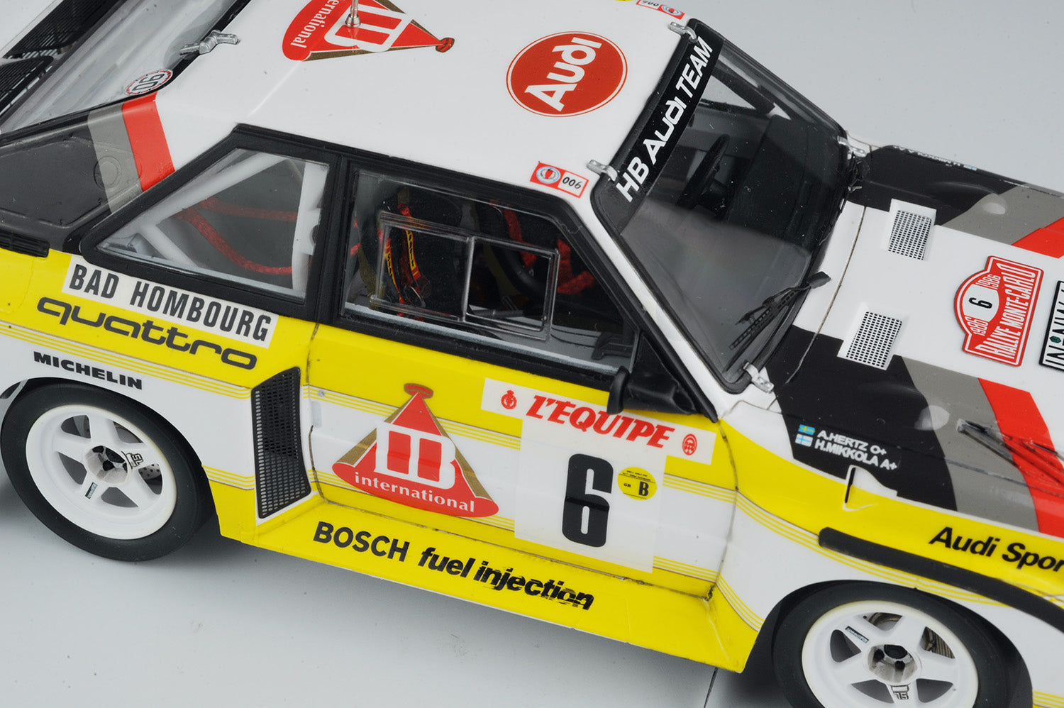 Platz Beemax 1/24 Series: Audi Sport Quattro S1 [E2] '86 Monte Carlo Rally | 4545782078398