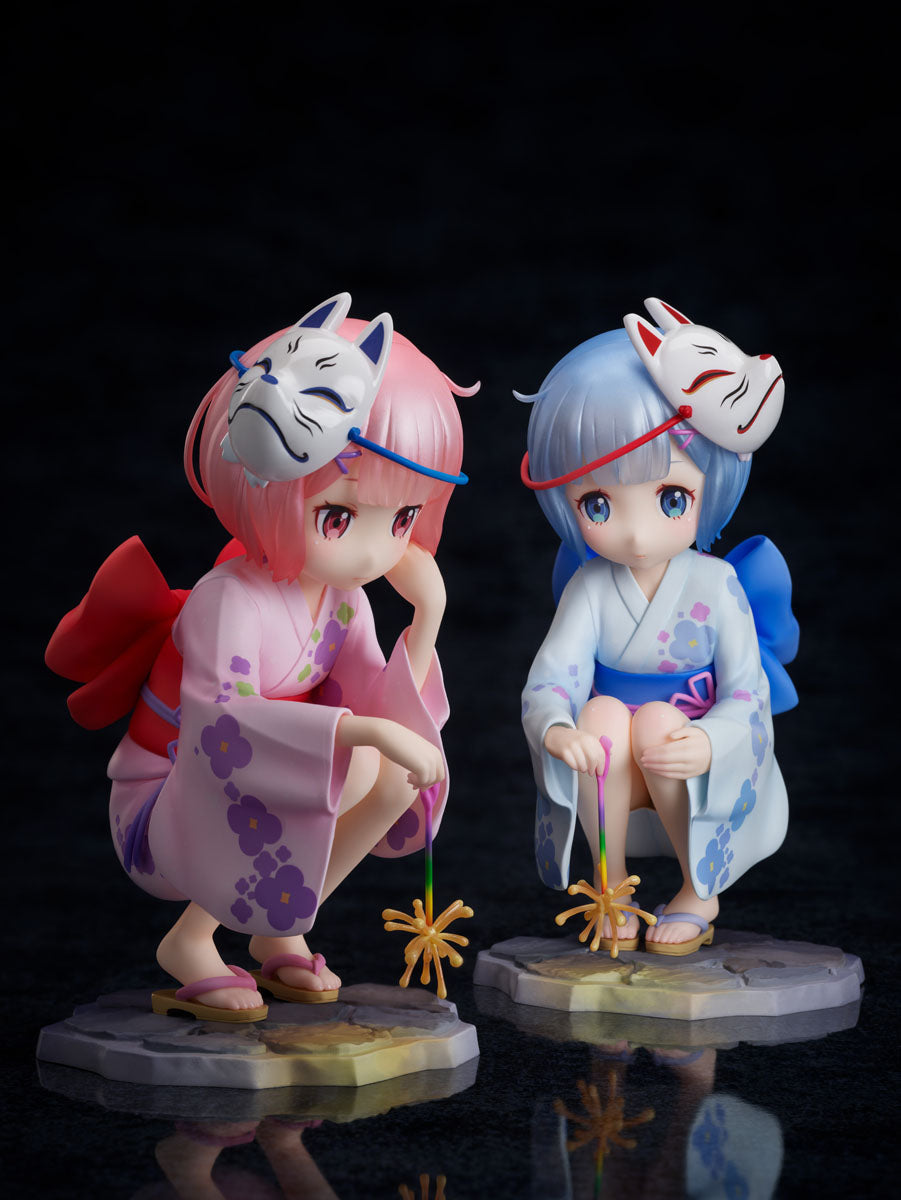 Re:ZERO -Starting Life in Another World Series Ram＆Rem Childhood Summer Memories 1/7 Scale Figure | 4589584958311