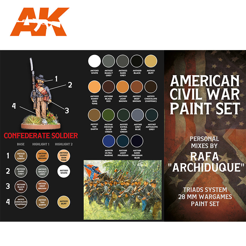 AK Interactive Rafa "Archiduque" Personal Mixes Set | 8435568328914