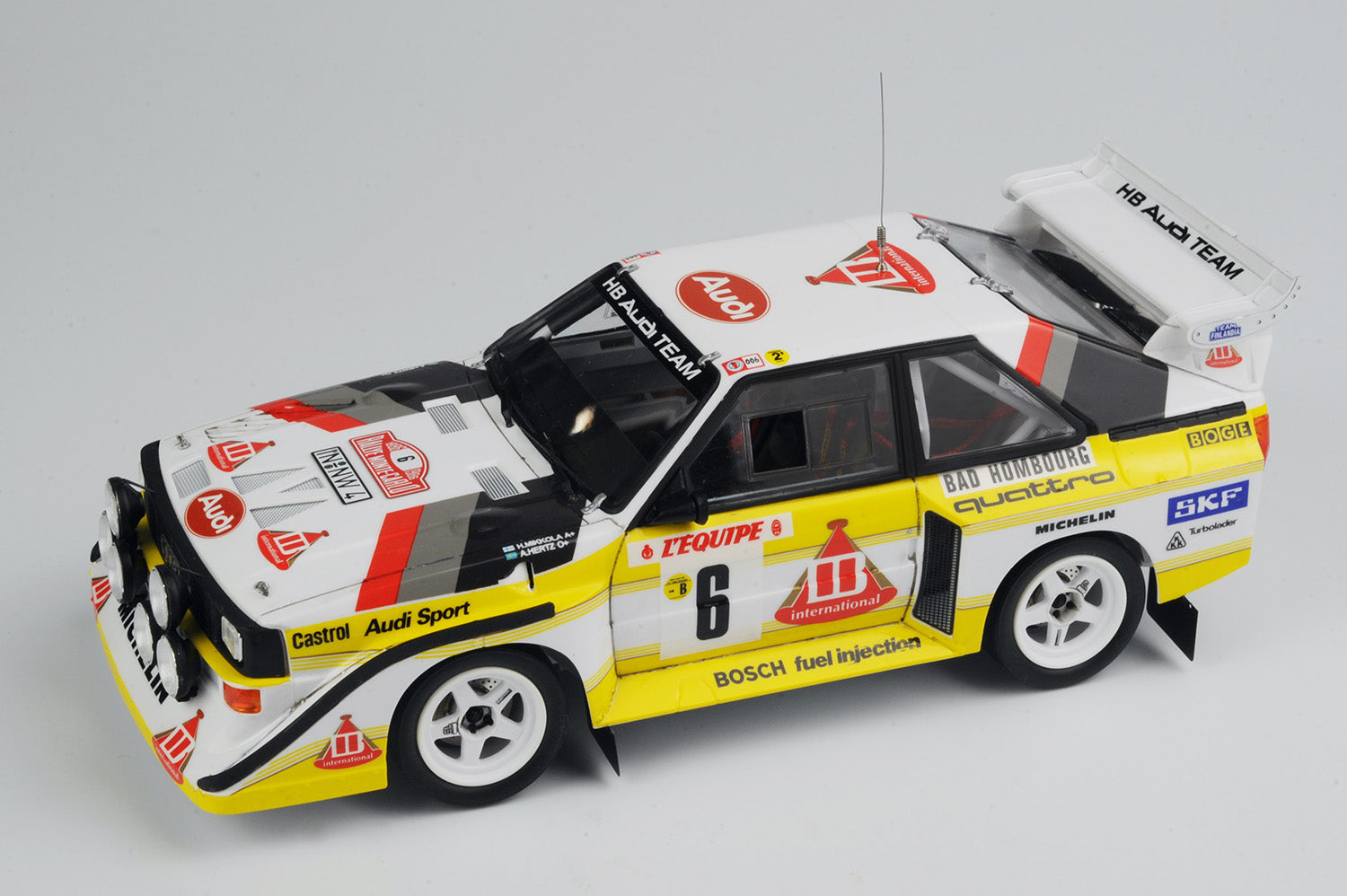 Platz Beemax 1/24 Series: Audi Sport Quattro S1 [E2] '86 Monte Carlo Rally | 4545782078398