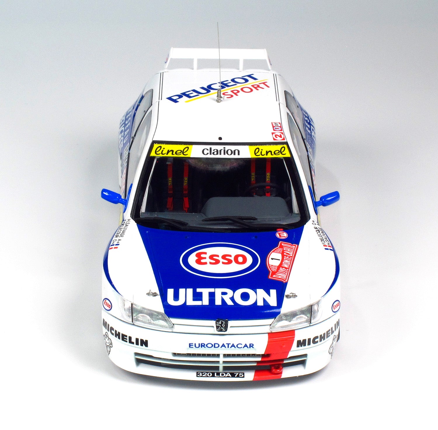 Platz NuNu 1/24 PEUGEOT 306 MAXI 1996 Monte Carlo Rally with Masking Sheet | 4545782078480