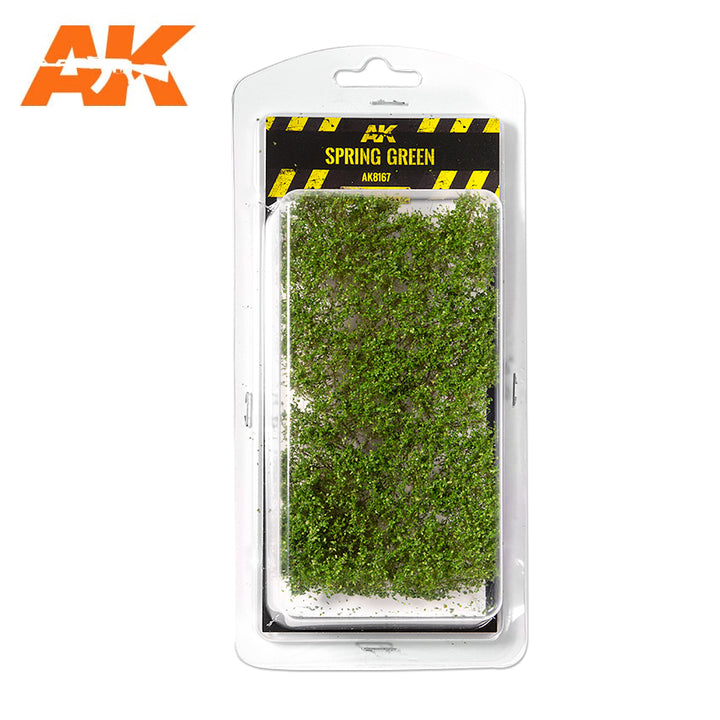 AK Interactive Spring Green Shrubberies 1/35 / 75mm / 90mm | 8435568309555