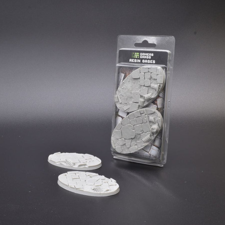 Gamers Grass Resin Bases - Temple - Oval 90mm (x2) | 738956789662