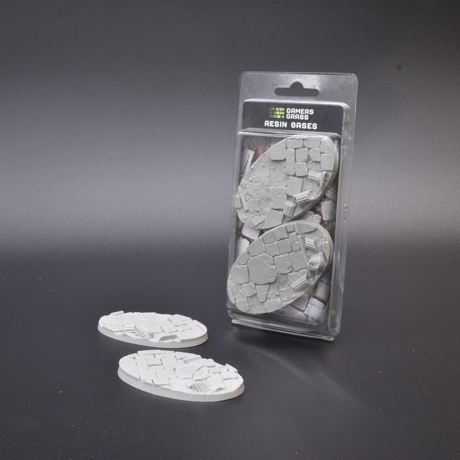 Gamers Grass Resin Bases - Temple - Oval 90mm (x2) | 738956789662