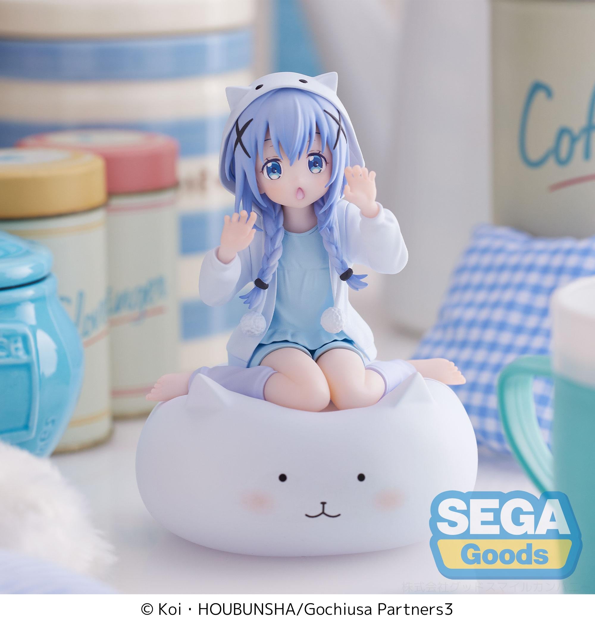 SEGA Rabbit House Tea Party Series Bloom Chino Luminasta Figure