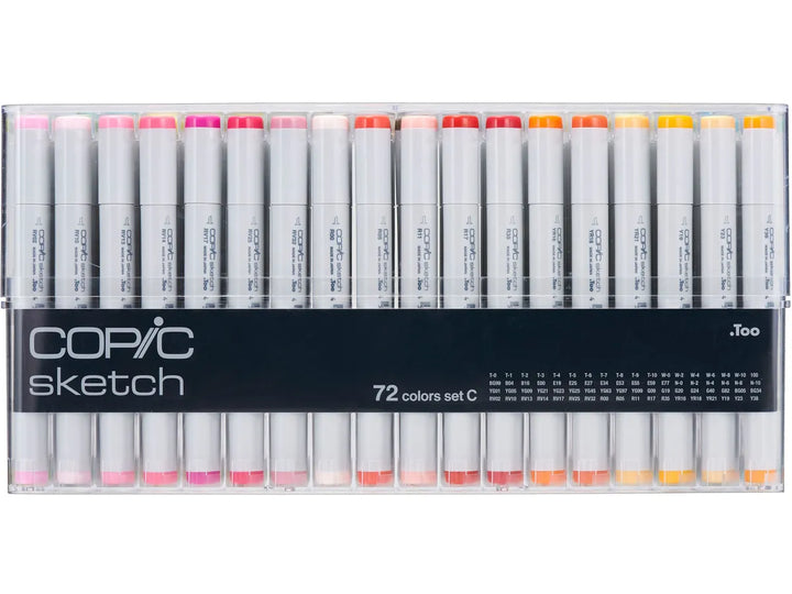 Copic Sketch Marker 72Pc Set C | 4511338063187