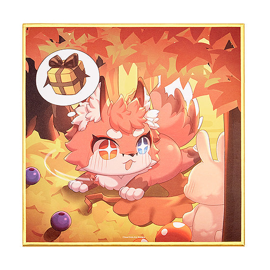 GoodSmile Moment Fluffy Land Series Big Discovery Shikishi Illustration | 4580590182332