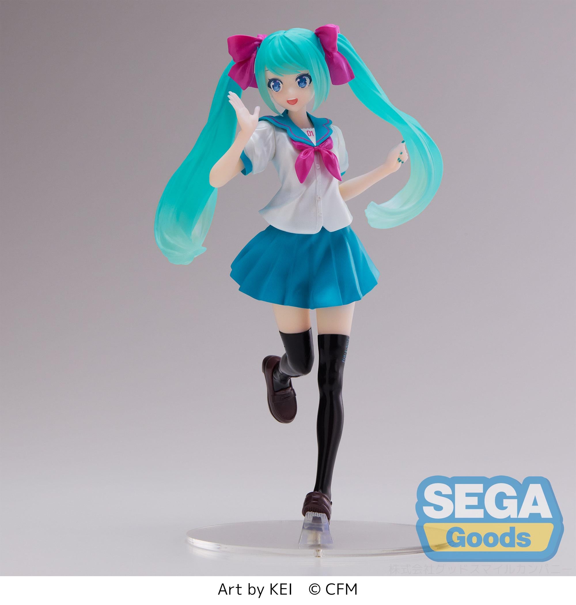 SEGA Hatsune Miku Series Hatsune Miku 16th Anniversary KEI Ver. Luminasta Figure