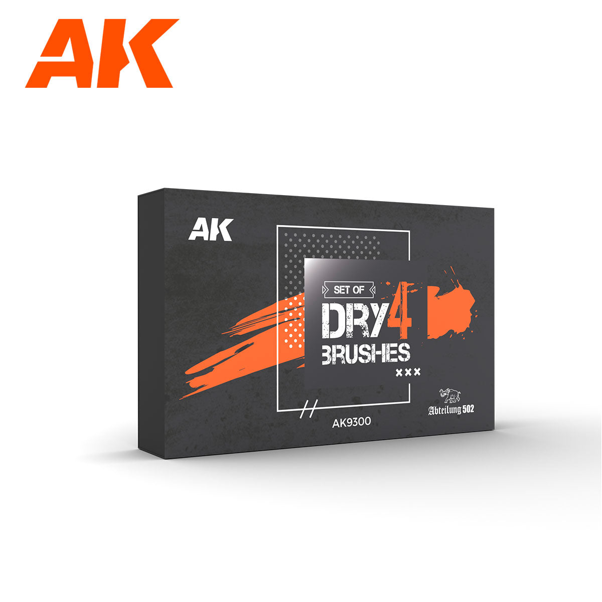 AK Interactive DRY BRUSHES SET | 8435568331518