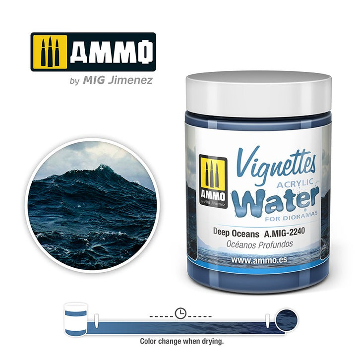 Ammo Mig Deep Oceans 100ml | 8432074022404
