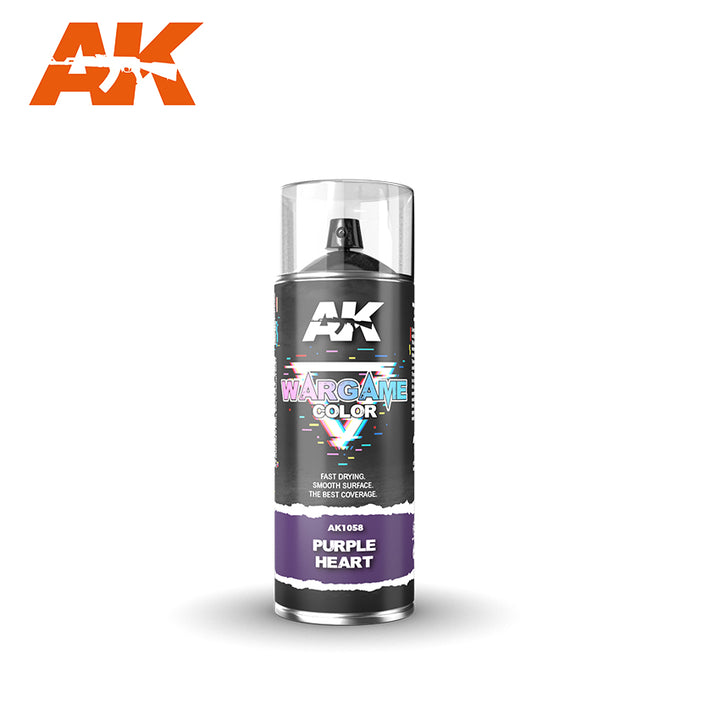 AK Interactive Wargame Purple Heart Spray 400ml | 8435568313804