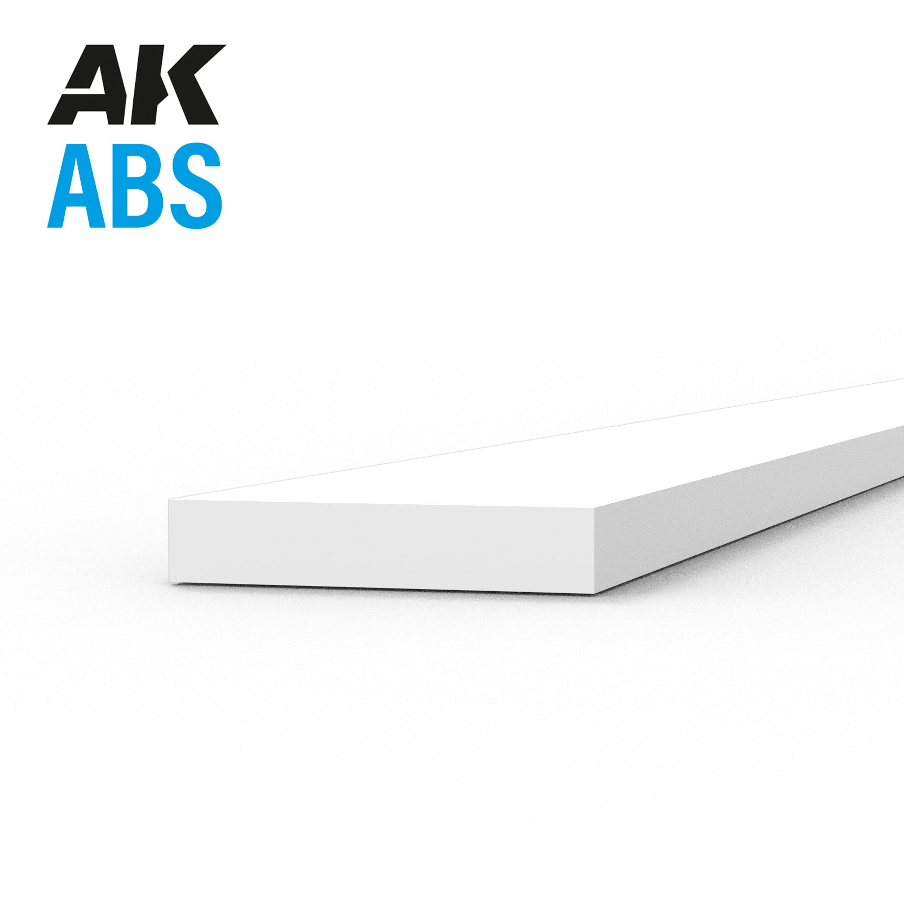 AK Interactive ABS Strip - 0.75 x 4.00 x 350mm x 10 units | 8435568329263