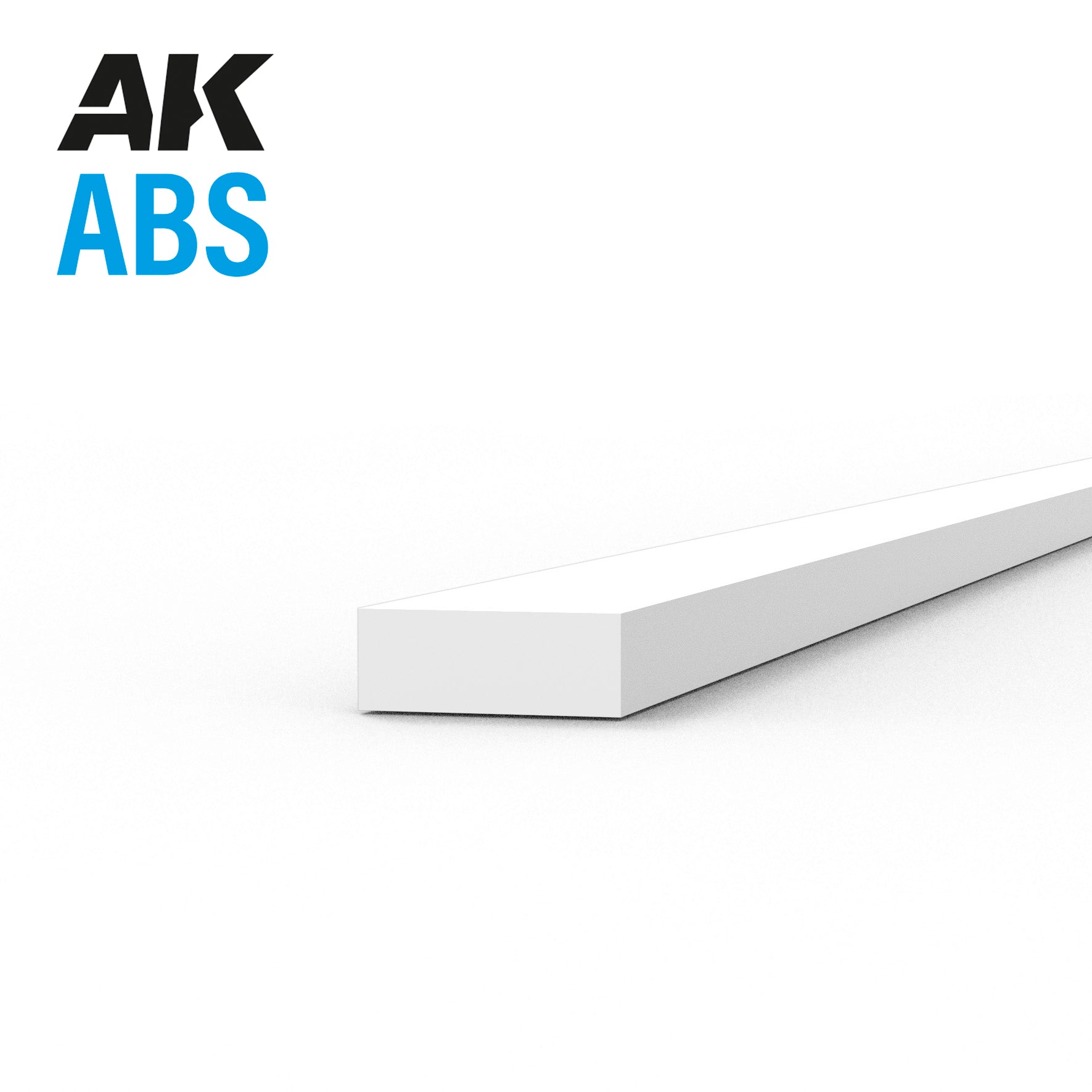 AK Interactive ABS Strip - 0.75 x 2.00 x 350mm x 10 units | 8435568329249