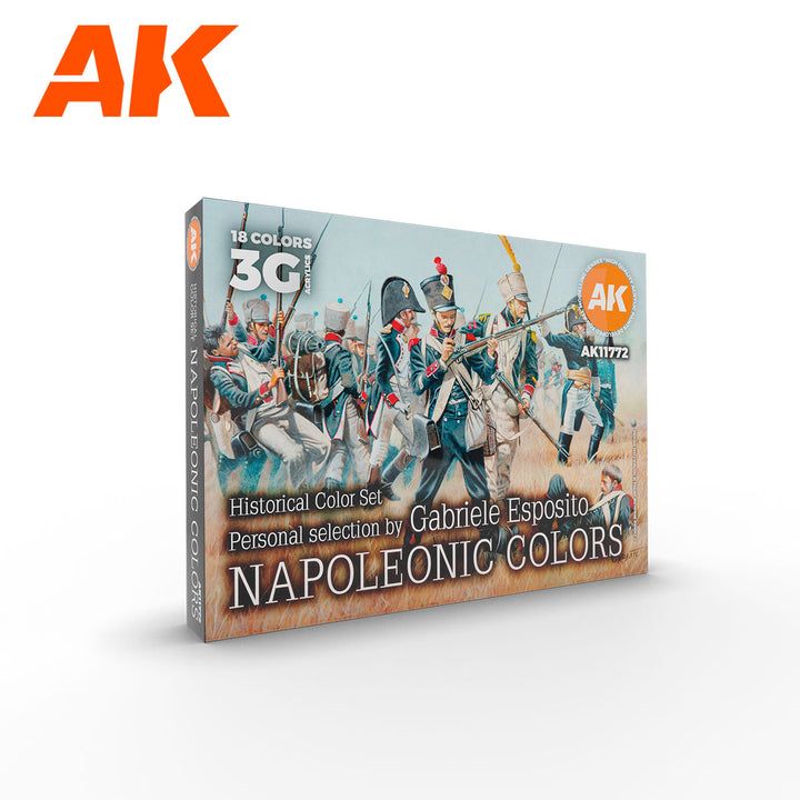 AK Interactive Historical Color Set. Napoleonic Colors By Gabriele Esposito | 8435568331761