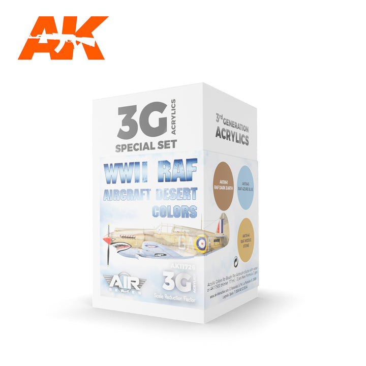 AK Interactive 3G Air - WWII RAF Aircraft Desert Colors SET | 8435568314382