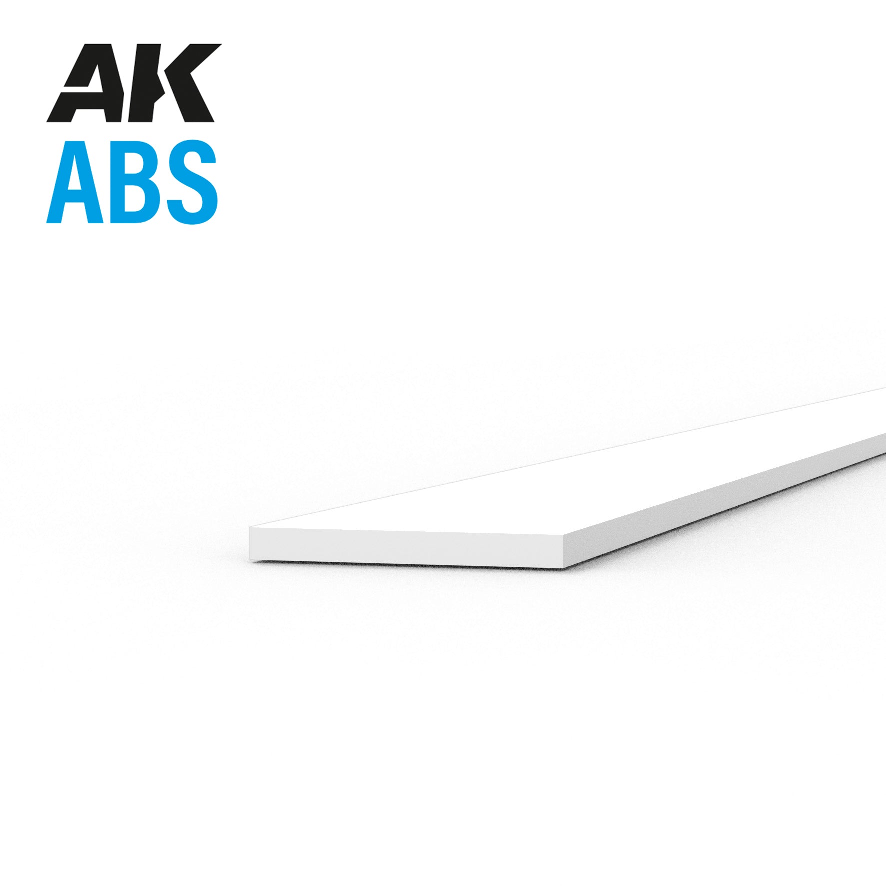 AK Interactive ABS Strip - 0.25 x 3.00 x 350mm x 10 units | 8435568329133