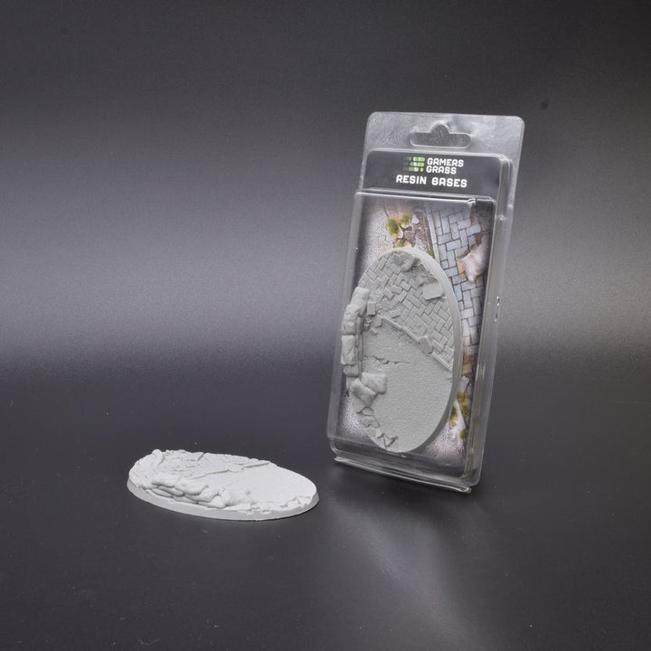 Gamers Grass Resin Bases - Urban Warfare - Oval 105mm (x1) | 738956789792