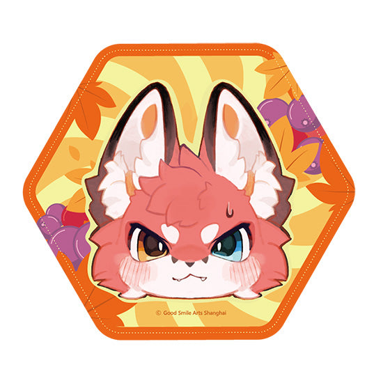 GoodSmile Moment Fluffy Land Series Angry Pinback Button | 4580590182363