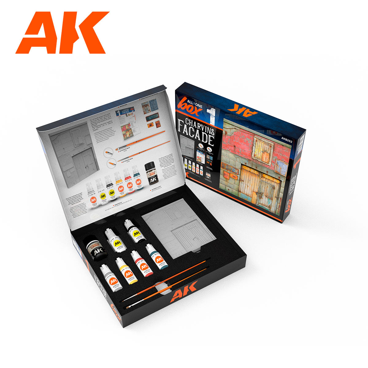 AK Interactive ALL IN ONE SET -BOX 1-CHARVINS FACADE | 8435568334106
