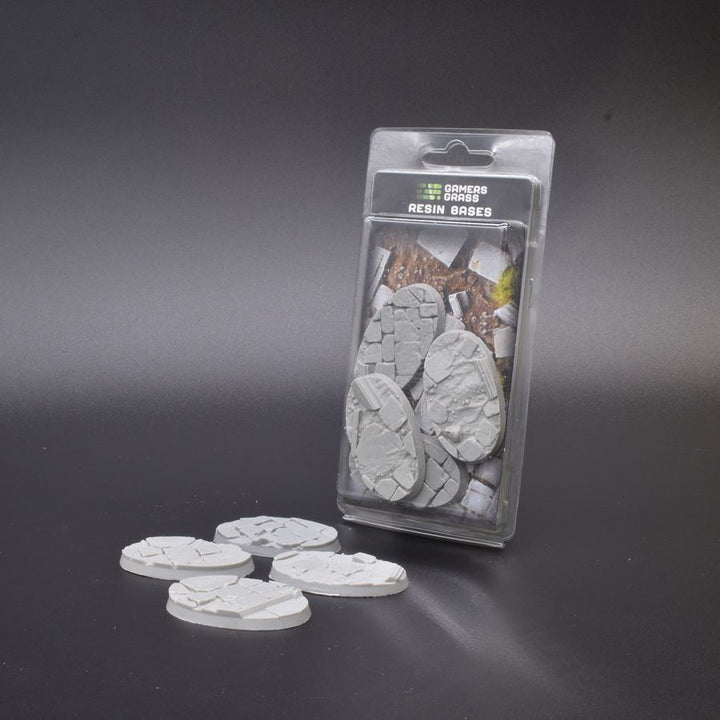Gamers Grass Resin Bases - Temple - Oval 60mm (x4) | 738956789648